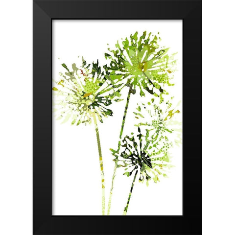 Mystique II Black Modern Wood Framed Art Print by Mountain, Ricki