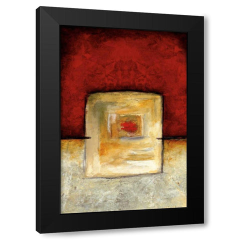 Short  Black Modern Wood Framed Art Print by Ridgers, Lisa