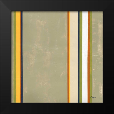 Equinox I Black Modern Wood Framed Art Print by Linza