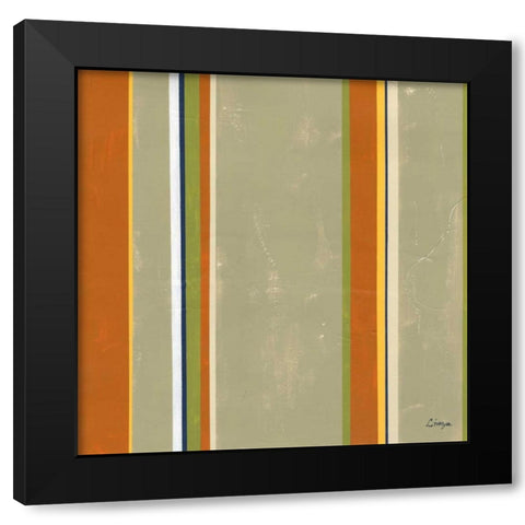 Equinox II Black Modern Wood Framed Art Print by Linza