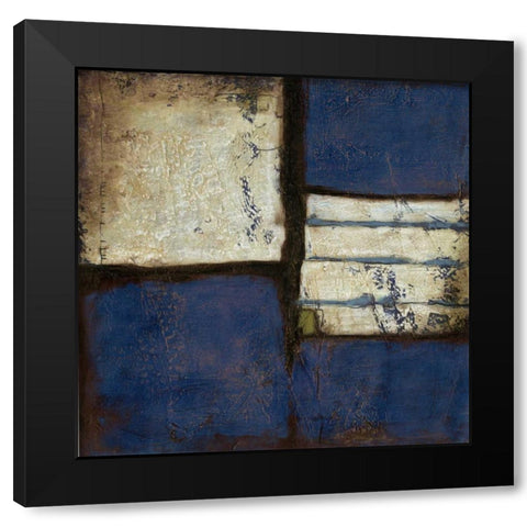 Conspiracy Theory II Black Modern Wood Framed Art Print by Osborne, Susan
