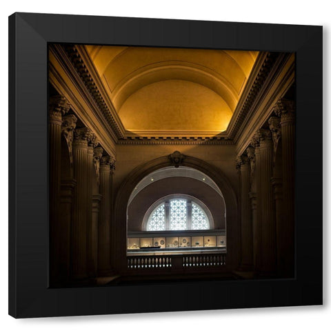 Museum I Black Modern Wood Framed Art Print by Schenck, Robert