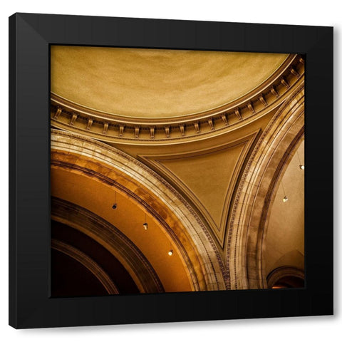 Museum II Black Modern Wood Framed Art Print by Schenck, Robert