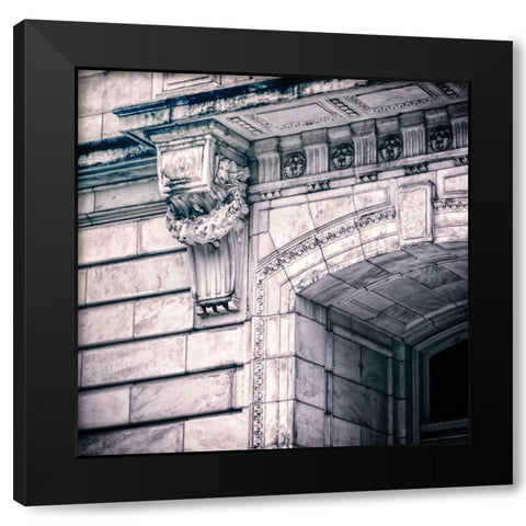 Power I Black Modern Wood Framed Art Print by Schenck, Robert