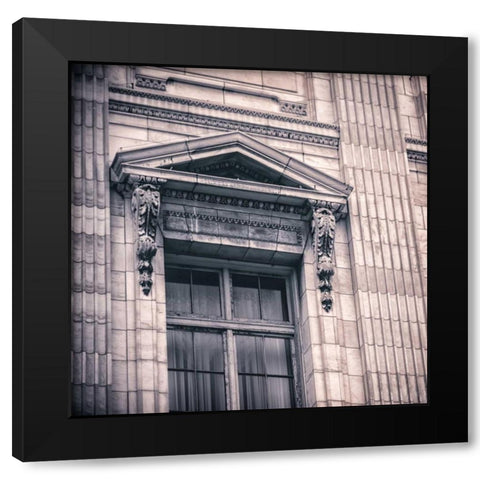 Power III Black Modern Wood Framed Art Print by Schenck, Robert