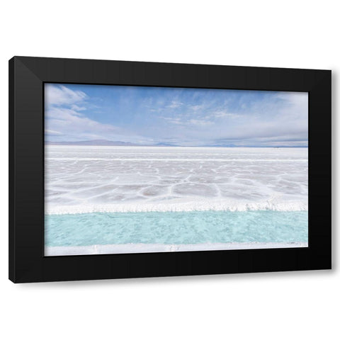 Salta Argentina II Black Modern Wood Framed Art Print with Double Matting by Silver, Richard