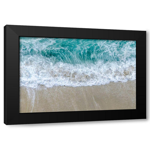Washing Away  Black Modern Wood Framed Art Print by Silver, Richard