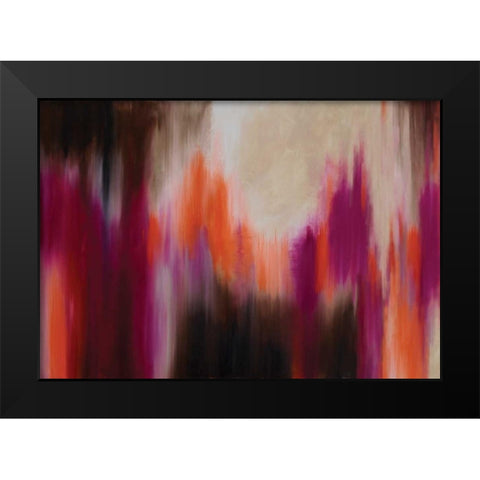 Carousel Black Modern Wood Framed Art Print by Soccio, Christine