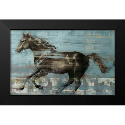 Spirit Black Modern Wood Framed Art Print by Selkirk, Edward