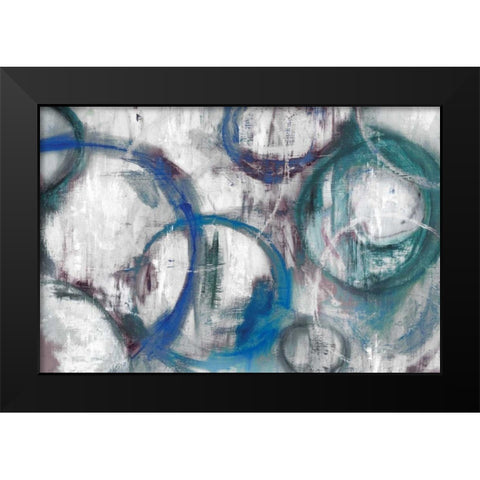 Misty Reflections Black Modern Wood Framed Art Print by Selkirk, Edward