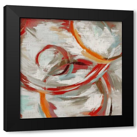 Momentum II Black Modern Wood Framed Art Print with Double Matting by Selkirk, Edward