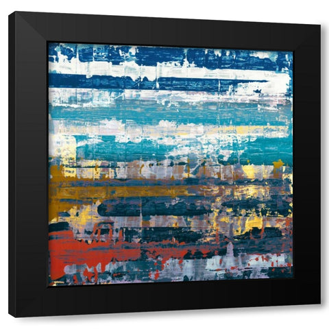 Hold of Time Black Modern Wood Framed Art Print with Double Matting by Selkirk, Edward