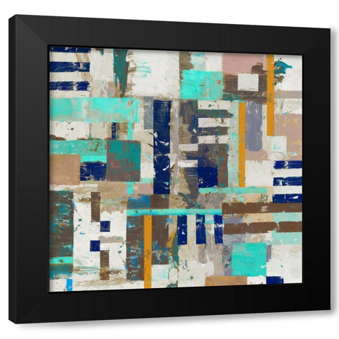 Acres I Black Modern Wood Framed Art Print with Double Matting by Selkirk, Edward