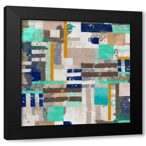 Acres II Black Modern Wood Framed Art Print by Selkirk, Edward