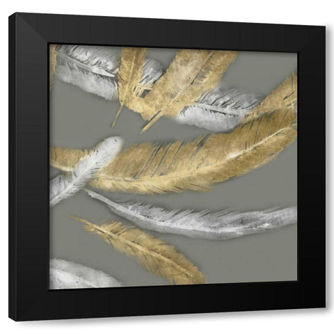 Icarus II Black Modern Wood Framed Art Print with Double Matting by Selkirk, Edward