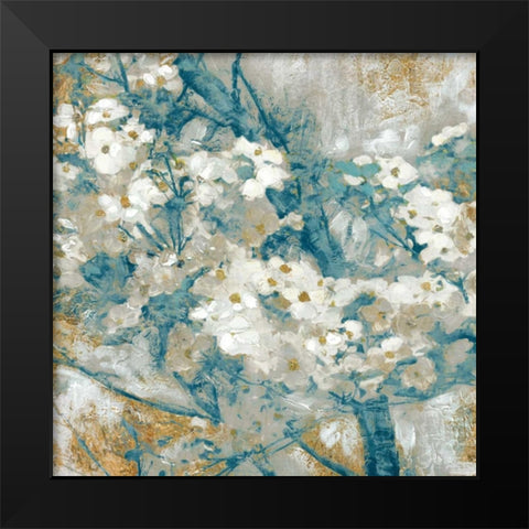 Golden Dogwood I Black Modern Wood Framed Art Print by Selkirk, Edward