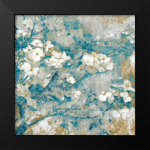 Golden Dogwood II Black Modern Wood Framed Art Print by Selkirk, Edward