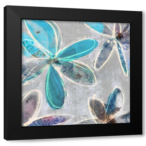 Allissa II Black Modern Wood Framed Art Print with Double Matting by Selkirk, Edward
