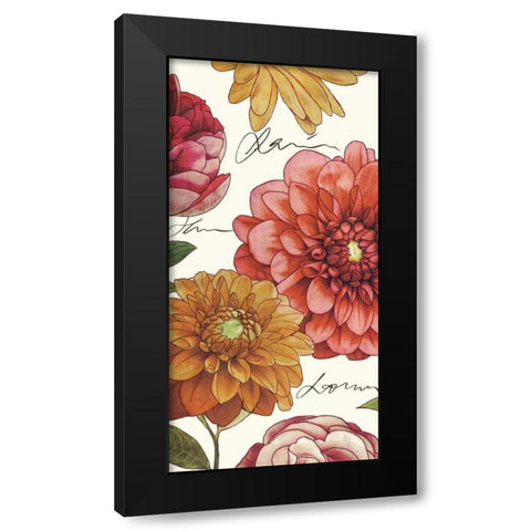 Tropical Bright II Black Modern Wood Framed Art Print by Selkirk, Edward