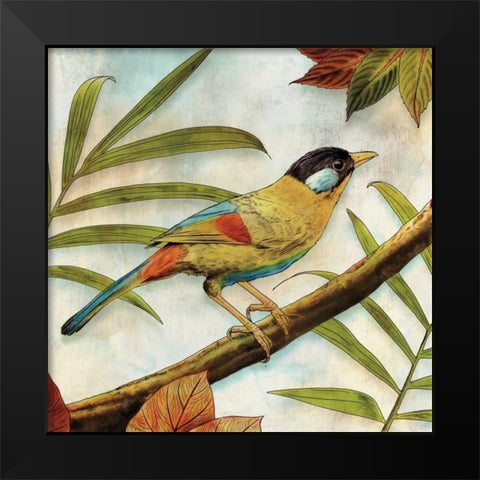 Jungle Bird I Black Modern Wood Framed Art Print by Selkirk, Edward