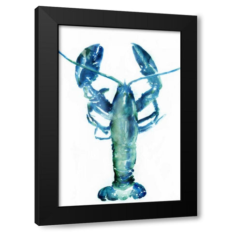 Lobster Black Modern Wood Framed Art Print by Selkirk, Edward