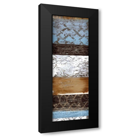 Mosaic II Black Modern Wood Framed Art Print by Selkirk, Edward
