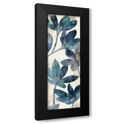 Indigo Veranda II Black Modern Wood Framed Art Print by Selkirk, Edward