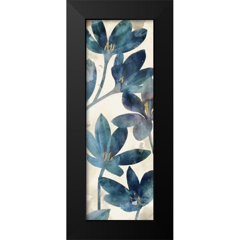 Indigo Veranda II Black Modern Wood Framed Art Print by Selkirk, Edward