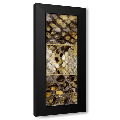 Snake Squares I Black Modern Wood Framed Art Print by Selkirk, Edward
