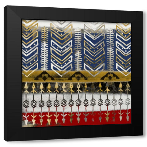 Mezzomatters II Black Modern Wood Framed Art Print by Selkirk, Edward