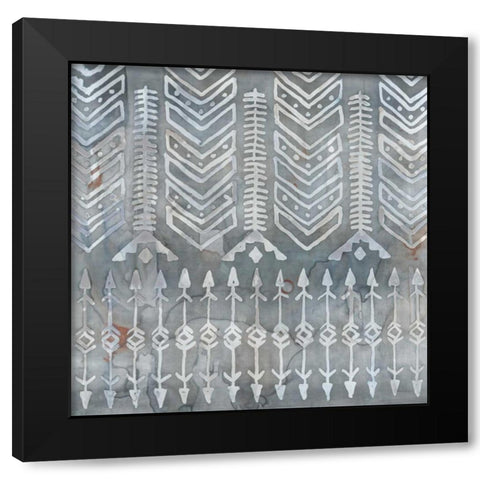 Mezzo Brown II Black Modern Wood Framed Art Print with Double Matting by Selkirk, Edward
