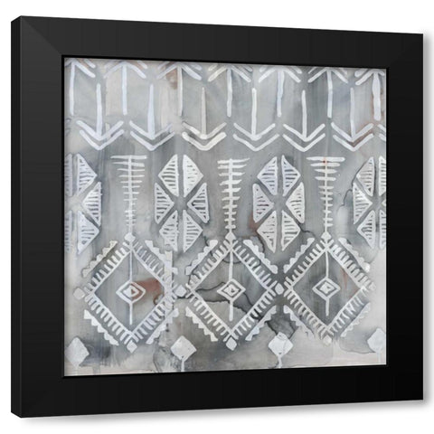 Mezzo Brown III Black Modern Wood Framed Art Print with Double Matting by Selkirk, Edward