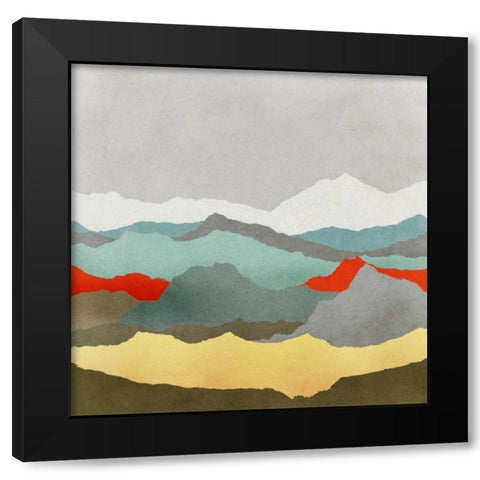 Vast Plains I Black Modern Wood Framed Art Print with Double Matting by Selkirk, Edward