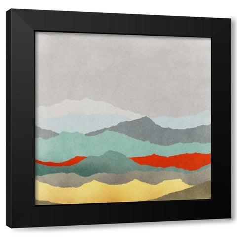 Vast Plains II Black Modern Wood Framed Art Print by Selkirk, Edward