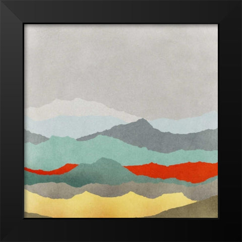 Vast Plains II Black Modern Wood Framed Art Print by Selkirk, Edward