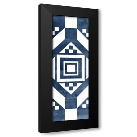 Geocities VI Black Modern Wood Framed Art Print with Double Matting by Selkirk, Edward
