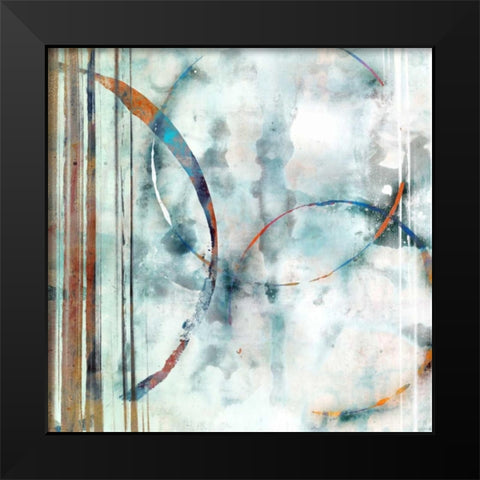 Seafoam II Black Modern Wood Framed Art Print by Selkirk, Edward