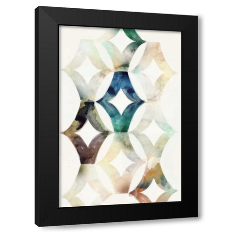 Morocgrahic I Black Modern Wood Framed Art Print by Selkirk, Edward