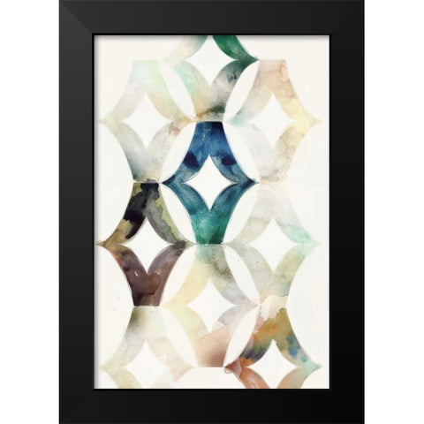 Morocgrahic I Black Modern Wood Framed Art Print by Selkirk, Edward