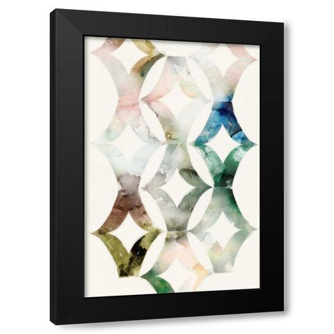 Morocgrahic II Black Modern Wood Framed Art Print by Selkirk, Edward