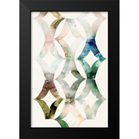 Morocgrahic II Black Modern Wood Framed Art Print by Selkirk, Edward