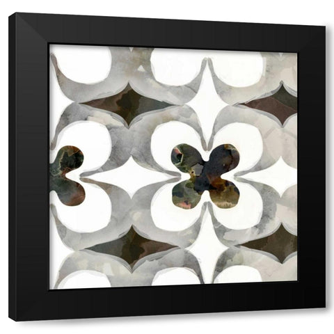 Grey Street II Black Modern Wood Framed Art Print with Double Matting by Selkirk, Edward