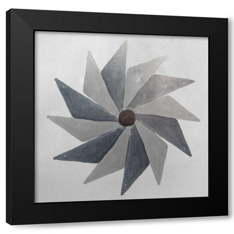 Friends Black Modern Wood Framed Art Print by Selkirk, Edward