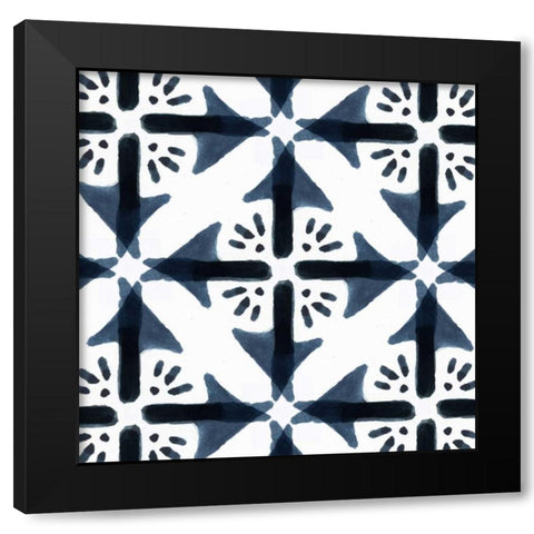 Toma II Black Modern Wood Framed Art Print with Double Matting by Selkirk, Edward