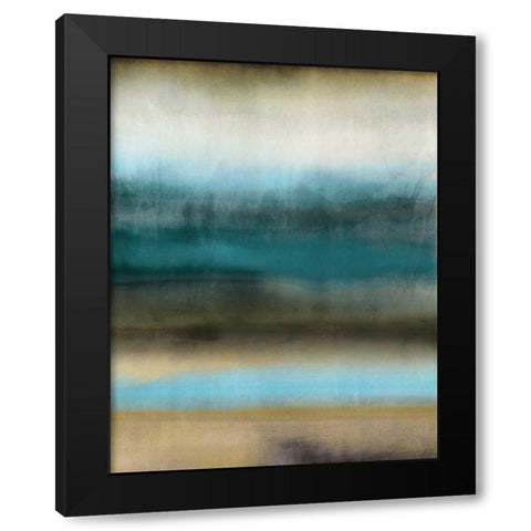 Cleo Black Modern Wood Framed Art Print with Double Matting by Selkirk, Edward