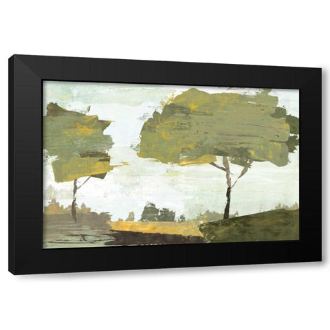 October Sun Black Modern Wood Framed Art Print by Selkirk, Edward