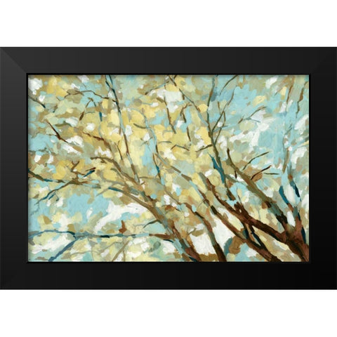 View From Below Black Modern Wood Framed Art Print by Selkirk, Edward
