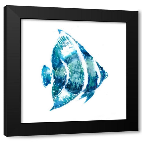 Fish I Black Modern Wood Framed Art Print by Selkirk, Edward