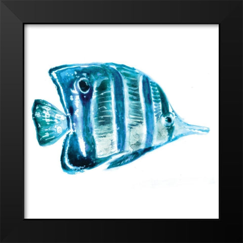 Fish III Black Modern Wood Framed Art Print by Selkirk, Edward