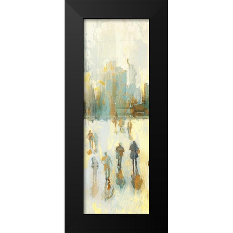 NY Shadows II Black Modern Wood Framed Art Print by Selkirk, Edward